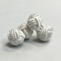CK-04-Hand-Braided Chinese-Knot Cufflinks, Sold per Pair